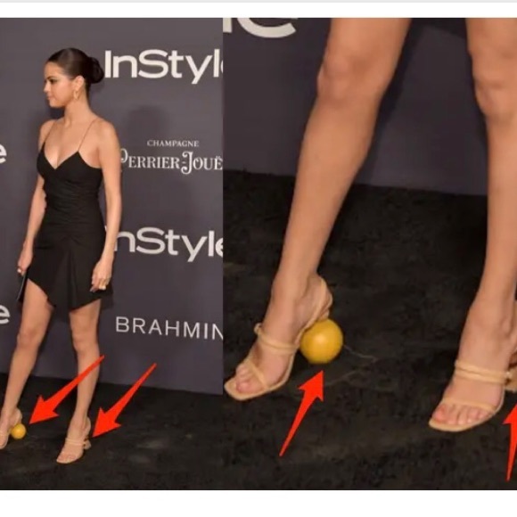 Designer inspired black heels with asymmetrical wood heel women’s size 8 - Picture 3 of 13